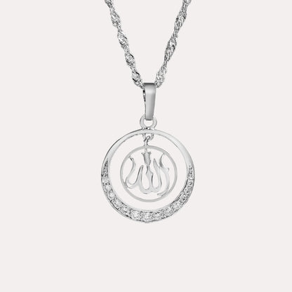 Allah Crystal Necklace