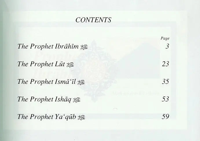 The Prophets of Allah : Volume 2 - Elementary Level