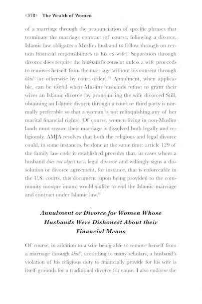 The Wealth of Women: Understanding Islamic Financial Laws