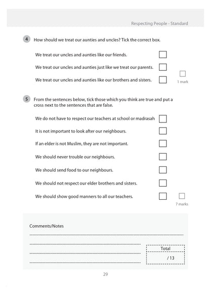 Safar Islamic Studies: Workbook 3