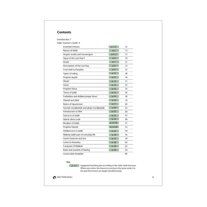 Safar Teacher's Guide for Islamic Studies: Level 5