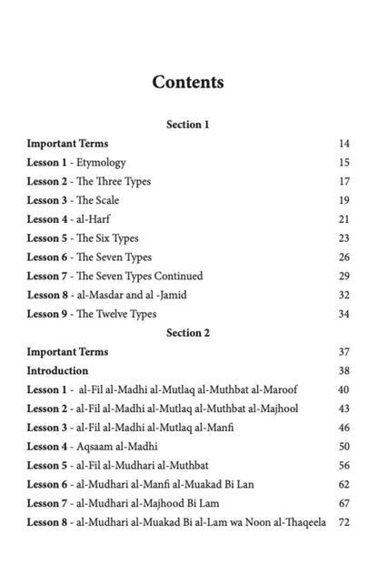 AL-SARF AL-JILANI (ENGLISH & ARABIC)