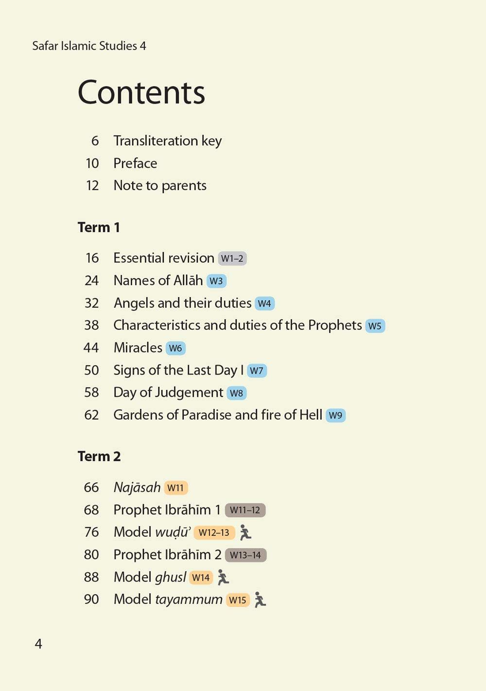 Safar Islamic Studies: Textbook 4