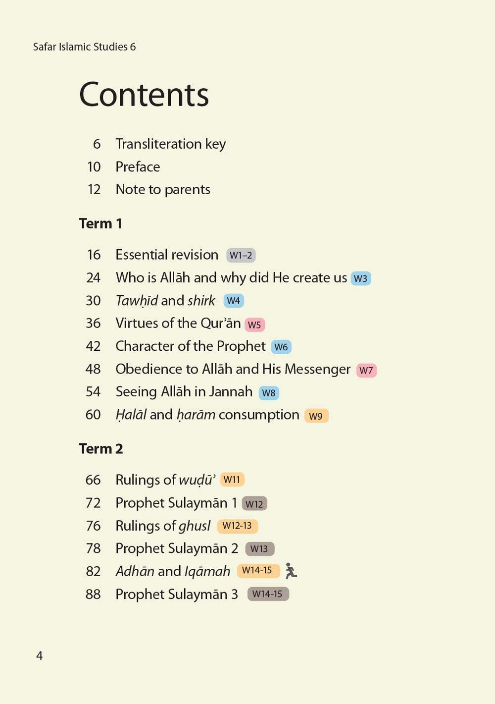 Safar Islamic Studies: Textbook 6